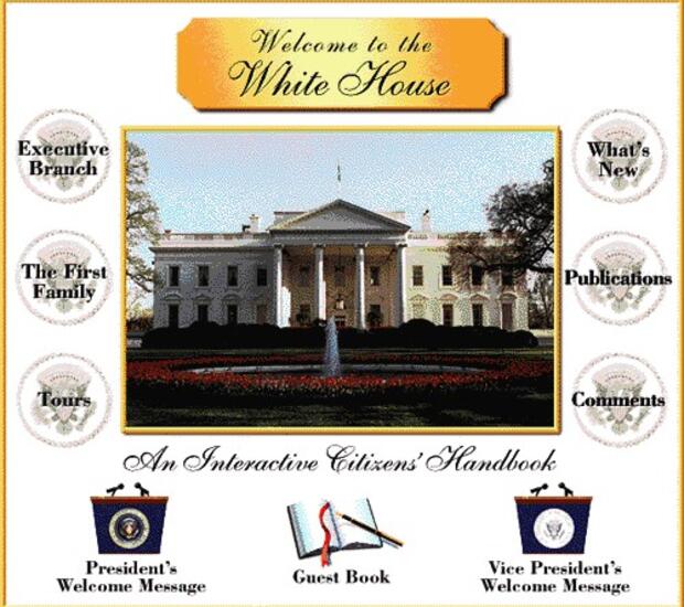 Welcome to the White House Page Version 1