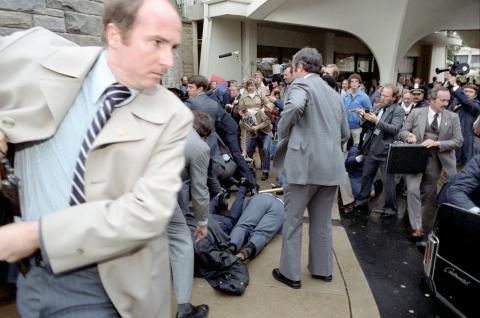 Chaos after the shooting