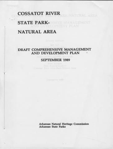 Cassotot River Comprehensive Management and Development Plan