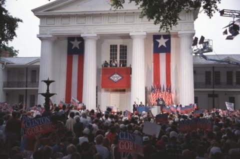 1996 Clinton Gore Campaign Rally