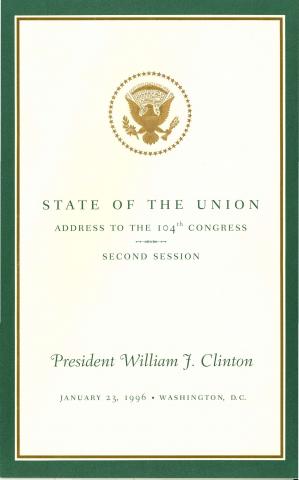 State of the Union 1996