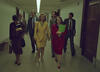 Hillary Rodham Clinton walking the hallways of the United States Capitol Hillary Rodham Clinton walking the hallways of the United States Capitol with Judy Feder, Melanne Verveer, Chris Jennings, Ira Magaziner and Neel Lattimore