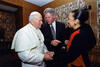 President Clinton introduces Pope John Paul II to Alexis Herman