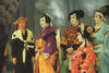 Kabuki Theatre in Tokyo, Japan First Lady Hillary Rodham Clinton attending a performance of Kabuki Theatre in Tokyo, Japan