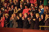 State of the Union 1994 First Lady Hillary Rodham Clinton attends the State of the Union in the House Chamber at the United States Capitol, Washington D.C. She is seated in the visitors gallery with Jack Smith, Lane Kirkland, Tony O'neil, New York City Police Detective Kevin Jett, Tipper Gore, Melanne Verveer, and Heather Foley