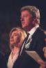 Memorial Service President Clinton and First Lady Hillary Rodham Clinton sing hymns at a memorial service for those killed in the bombing of the Murrah Federal Building in Oklahoma City
