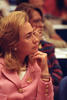 Colloquium on Women and Health Security Hillary Rodham Clinton listens to remarks given at the Colloquium on Women and Health Security in Beijing, China