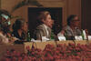 United Nations Conference on Women Hillary Rodham Clinton participates in a panel discussion on Women's Economic Empowerment. The panel disccusion is part of the Fourth United Nations Conference on women at the Beijing International Conference Center, Beijing, China