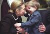Denny Family First Lady Hillary Rodham Clinton greets Brandon Denny who was injured in the bombing of the Murrah Federal Building in Oklahoma City. This event took place in the Diplomatic Reception Room of the White House