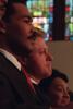 Martin Luther King, Jr. Day President Clinton attends a Martin Luther King, Jr. Commemorative Service at Ebenezer Baptist Church in Atlanta, Georgia. He is seated with Coretta Scott King and Dexter King