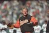 First Pitch President Clinton tips his hat after throwing out the first pitch at the opening game of the Baltimore Orioles. The Baltimore Orioles played the Kansas City Royals at their home stadium at Camden Yards in Baltimore, Maryland