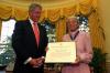 Rosa Parks President Clinton presents Rosa Parks with the Presidential Medal of Freedom in the Oval Office