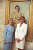 Hillary Rodham Clinton and Princess Diana Hillary Rodham Clinton and Princess Diana pose for a photograph in the Map Room in the White House