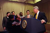State of the Union Rehearsal President Clinton rehearses his State of the Union Speech with Michael Waldman, Maria Echaveste, Ann Lewis, Tony Blinken, Bob Nash, Sylvia Mathews, Minyon Moore, Bruce Reed, and Jordan Tamagni the Family Theater in the White House