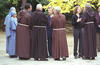 Virgin Mary's Grotto Hillary Rodham Clinton and Chelsea Clinton visit with Nuns and Priests at Virgin Mary's Grotto in Ephesus, Turkey