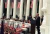 Memorial Day President Clinton delivers remarks at the Memorial Day ceremony in the Amphitheater at Arlington National Cemetery